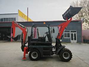 <span class=keywords><strong>Mini</strong></span> Backhoe Wheel Loader <span class=keywords><strong>Shovel</strong></span> Loader Digger Dijual 4x4 Excavator Teleskopik Front Loader Mesin Diesel Pompa Hidrolik Harga Terjangkau - Product Image 4
