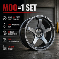 Jantes en alliage forgé sur mesure ForgeX GT Style 17/18/19/20 pouces 5x114.3/120 Monobloc Concave Profond Nouveau modèle 4 pièces pour BMW Audi Benz
