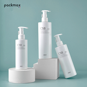Factory direct PET straight shoulder empty <b>bottles</b>: <b>200ml</b> body lotion, 300ml shower gel, 400/500ml shampoo – cosmetic packaging - Product Image 3
