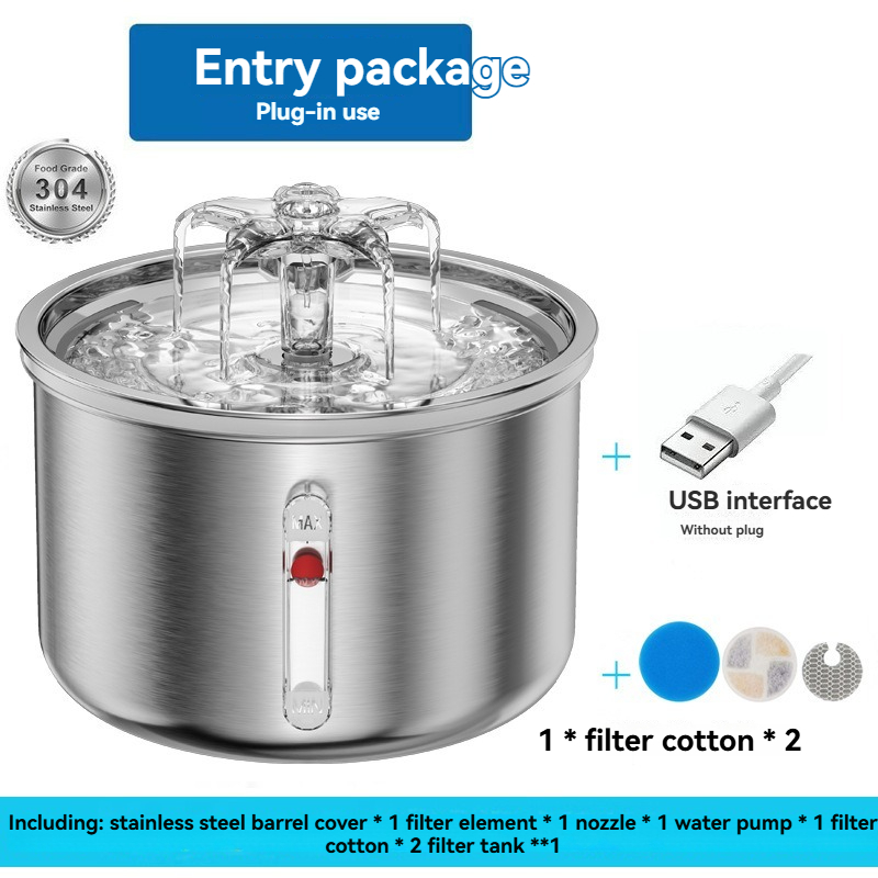 USB argenté d'entrée de gamme sans adaptateur secteur