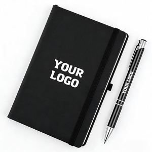 Carnet de notes/agenda en cuir PU avec élastique, couverture rigide, personnalisable avec logo d'entreprise, format A5/A6, idéal pour promotion et cadeaux, vente en gros 2026 - Product Image 1