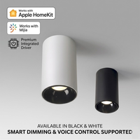 Plafonnier rond pour salon et chambre à coucher, spot LED Aqara intelligent à montage en surface, éclairage encastré