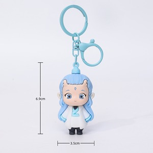 HY Hot Cute - Juego de 6 Muñecos de Anime Ne <span class=keywords><strong>Zha</strong></span> Aobing de 11 cm, Figuras de PVC de Dibujos Animados para Decoración de Automóviles, Juguetes Personalizados para Niños - Product Image 5