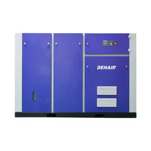 Denair 75kw 100 hp Screw compressor with high air requirement