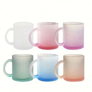 Offre Spéciale – Verre à Vin Sublimation Vierge 11oz Dépoli Couleur Dégradée pour Bière - Product Image 1