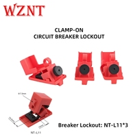 Kit de verrouillage de signalisation portable WZNT NT-LB31, verrouillage de sécurité à clé, gestion de la sécurité, sac de rangement pour la sécurité industrielle, installation facile