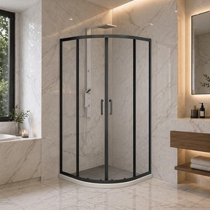 Box <span class=keywords><strong>Doccia</strong></span> di Lusso, Cabina Spaziosa per Bagno Principale, Box <span class=keywords><strong>Doccia</strong></span> Moderno di Alta Gamma in Vetro Temperato - Product Image 4
