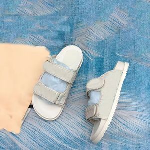 Ciabatte <span class=keywords><strong>Velcro</strong></span> da <span class=keywords><strong>Donna</strong></span> Nuova Collezione, Stile Elegante, Ricamate e Stampate, <span class=keywords><strong>con</strong></span> Suola Spessa, Sandali Estivi Bassi per il Tempo Libero, Direttamente dalla Fabbrica - Product Image 3