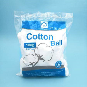 Batuffoli di cotone medicali non sterili assorbenti omologati CE ISO - Product Image 1