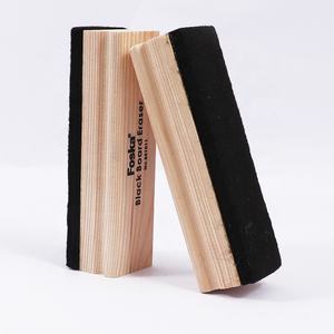 Foska Premium <span class=keywords><strong>feutre</strong></span> tableau noir gomme sans poussière bois tableau gomme tableau noir gomme avec épaissir 26mm manche en bois - Product Image 1