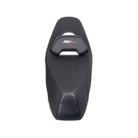 CUSTOM WORLD pour ADV 160 Siège de remplacement confortable avec support lombaire en plastique pour moto