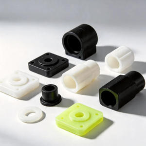 Bouchons d'extrémité en plastique fluorescent, couvercles carrés en plastique, bouchons noirs pour trous, calots de remplissage, bouchons rectangulaires pour tubes et tuyaux - Product Image 1