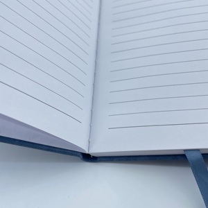 PU Leather Hardcover Sewn <b>Notebook</b> with Film Lamination and Custom Logo - Product Image 2