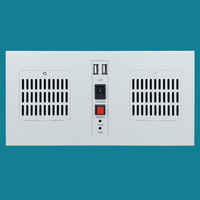 Ordinateur industriel avec 4 emplacements d'extension PCI, châssis mural, processeur I3 / I5 / I7 en option, pour l'automatisation industrielle
