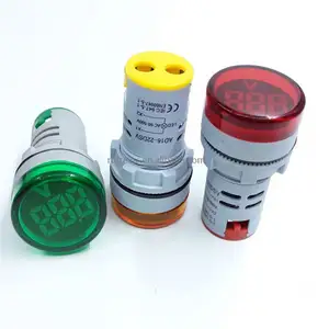 Mini voltmètre numérique à affichage LED AD16-22DSV, voltmètre, voltmètre, jauge, testeur, moniteur