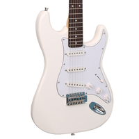 Popular Musical Instrument Electric Guitar Poplar Wood Body 22 Frets Glossy Finish Wholesale Support OEM Customization