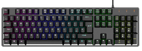 Ensemble de jeu 3-en-1 avec clavier mécanique rétroéclairé RVB, casque stéréo et souris optique, câble USB tressé de 1,8 m, OEM