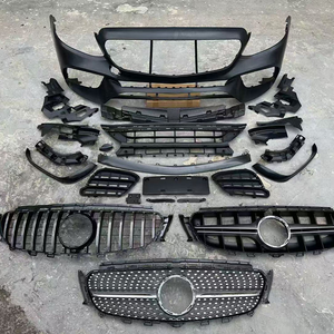 Kit de carrosserie de lifting modifié pour Mercedes-Benz Classe E W213 (2016-2020) – Kit de conversion haut de gamme style E63 <span class=keywords><strong>AMG</strong></span> avec emblème surélevé - Product Image 5