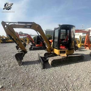 Mini-excavatrice sur chenilles d'occasion CAT305C, 5 tonnes, godet de 0,2 m³, marque japonaise d'origine, petite excavatrice de chantier, faible nombre d'heures, bon état - Product Image 3