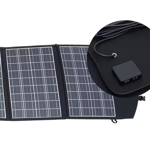 Panel Solar Portátil para Acampar al Aire Libre, Precio Directo de Fábrica, Resistente al Agua, 30W 45W 60W 100W, Panel Fotovoltaico Plegable de Emergencia - Product Image 3