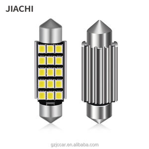 JiaChi, venta al por mayor, 4 Uds., accesorios para automóviles, pieza C5W C10W, 42MM, 41MM, bombillas Led Canbus, festones, lámpara <span class=keywords><strong>de</strong></span> luz <span class=keywords><strong>de</strong></span> <span class=keywords><strong>lectura</strong></span> Interior para exteriores - Product Image 2