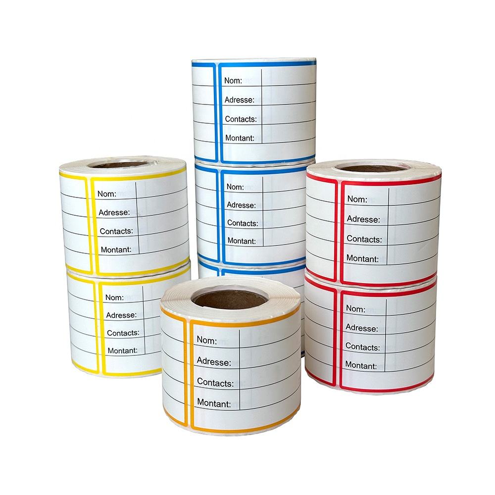 Delivery Labels Shopping Packaging Labels Etiquette De Livraison Direct Thermal Paper Self-Adhesive Shipping Labels Sticker