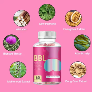 天然ビタミンBBLガム、のこぎりパルメットエキス、ビーガンガム、女性用ガム - Product Image 4