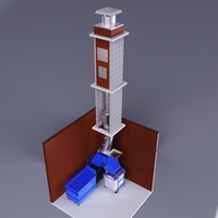 Compacteur de déchets, compacteur de poubelle, machine compacteuse de déchets automatique pour les déchets domestiques, équipement de compression hydraulique des déchets