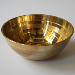 ชามช็อกโกแลตชุบทองทองเหลืองพร้อมฝาปิดสุดหรูดีไซน์เนอร์ทันสมัยเป็นมิตรกับสิ่งแวดล้อม - Product Image 1