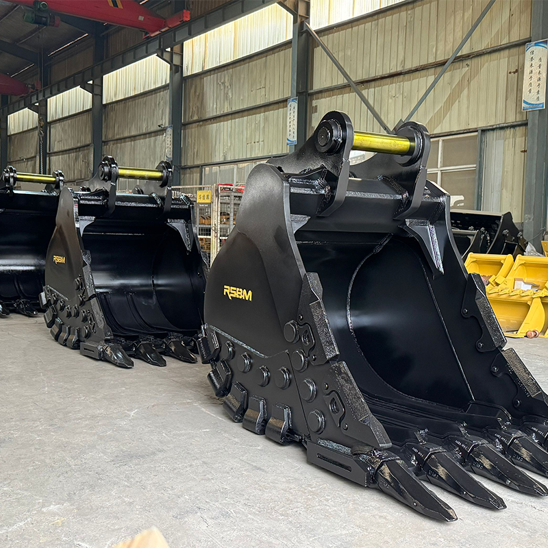 RSBM Heavy Duty Rock Buckets - Durable Excavator Attachments
