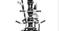 Fabricant d'équipements de sport, support de rangement autoportant, support de barre de musculation, accessoires verticaux, support de poignée