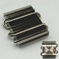 Desktop Computer Radiator Cpu Mini Chassis Luchtgekoelde 4Heat Pipe Dunne Itx All-In-One Radiator Fan Chassis Cpu Grafische Kaart