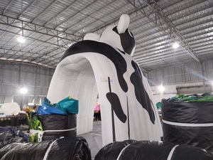 ซุ้มโคนมิลก้าเป่าลมสำหรับตกแต่งงานวันเกิดเด็ก รูปแบบการ์ตูนสัตว์เลี้ยงในฟาร์ม เหมาะสำหรับตกแต่งภายนอก - Product Image 4