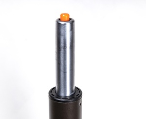 Vérin à <span class=keywords><strong>gaz</strong></span> robuste en acier inoxydable de classe 4 pour chaise de bureau pivotante, course de 300 mm, revêtement PU noir, levage rapide - Product Image 5