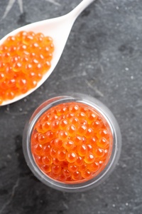 Huevas de Salmón Congeladas BQF de Primera Calidad de la Marca GAISHI, Caviar Rojo envasado al Vacío para <span class=keywords><strong>Sushi</strong></span> - Product Image 6