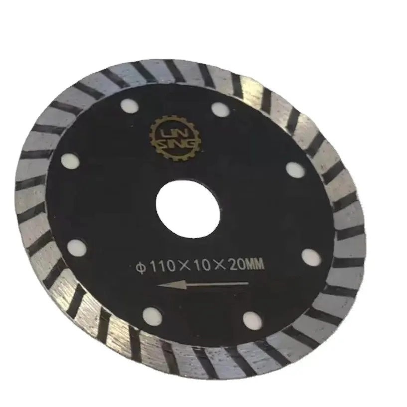 110mm mermer volkanik bıçak disk 115mm 125mm tuğla asfalt bordür bölümlenmiş kesici disk kesme elması bıçak keskinliği elmas Di