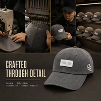 Casquette de baseball tendance à 5/6 panneaux en polyester/coton, ajustable, unisexe, adulte, logo personnalisé