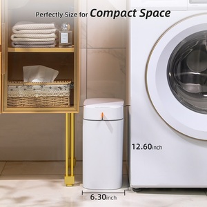 Poubelle étroite sans contact <span class=keywords><strong>Joybos</strong></span> avec capteur intelligent pour cuisine et salle de bain, étanche, automatique, pour usage domestique, nouvelle - Product Image 5