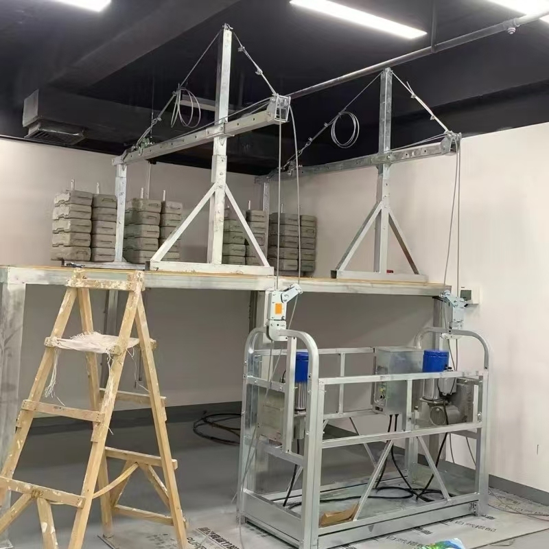 Plataforma de suspensión galvanizada ZLP630