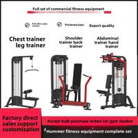 Équipement de fitness pliable en métal série Commercial Hummer Daquan, avec barre de traction haute, appareil de suspension pour exercices de bras et entraînement de force en salle de sport