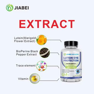 Op maat gemaakte verpakkingen voor luteïne oogcapsules voor volwassenen, fabriek van kruidenextracten als supplementen voor verlichting van oogvermoeidheid en ondersteuning van het gezichtsvermogen - Product Image 2