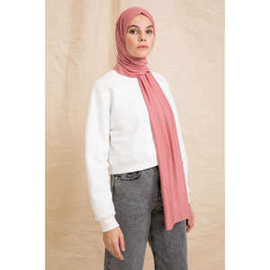 Bufanda de Piel Sintética de Algodón Rosa - Product Image 4