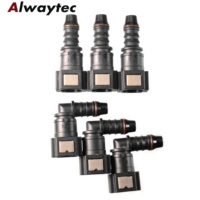 AW-34029 Professionnel Tuyau de Carburant Kit Comprenant Raccord de Tuyau Adaptateur De Ligne De Carburant Et Mâle Embout Pour Automobile