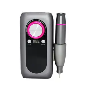 Professional Rechargeable Nail Art Electric Motor Cordless Nail Drill with High Speed Low Noise Low Vibration