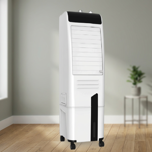 Hot Selling 30L Tower Air <b>Cooler</b> 28 ft Airflow Coverage Honeycomb Pads with 7% EER Compact Energy Efficient Made in India - Product Image 1