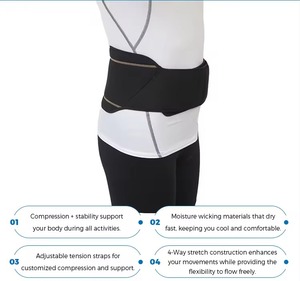 Cinturón de Soporte Ortopédico Médico para Alivio del Dolor, Descompresión Espinal Rígida, Soporte Lumbar y Lumbosacral - Product Image 3