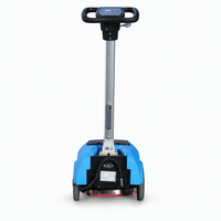 Nettoyeur de sols compact 280 mm WG-K3, 23 kg, avec batterie, transport à une main, 24 V, 12 Ah, lithium en option, autonomie de 1,5 à 2 h