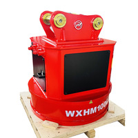 Electroimán Hidráulico de 1200 mm para Excavadora, Grúa, Recolección de Chatarra, Imán para Levantar Acero, Sin Necesidad de Generador Externo
