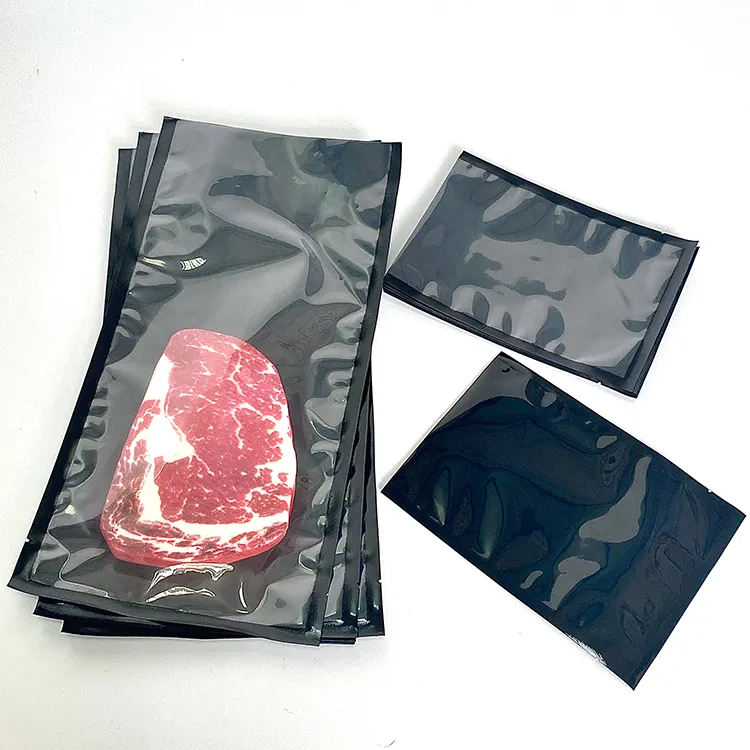 Sacs de scellage sous vide pour aliments, emballage alimentaire cuit au bœuf