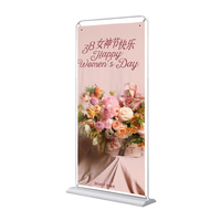 Support de bannière télescopique pliable en fer robuste avec base en métal de drapeaux en polyester blanc pour promotions et fêtes en plein air